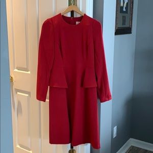 Women’s red heavyweight dress